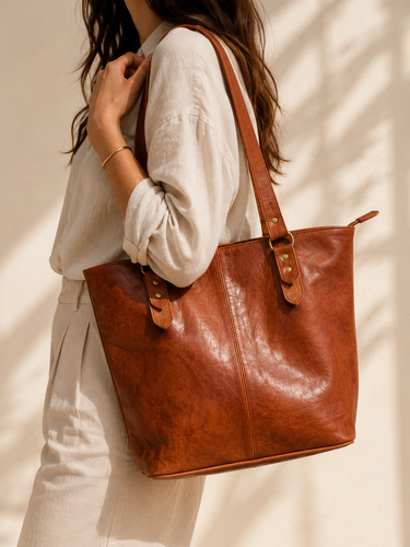 Atlas Heritage Leather Tote