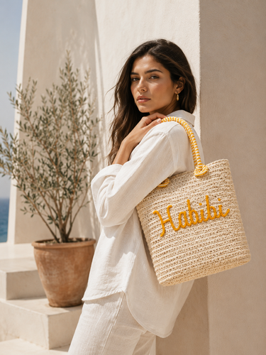 Habibi Straw Tote