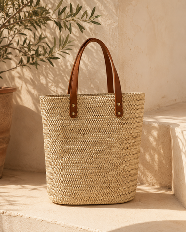 Atlas Straw Tote